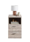 PREISBRECHER Nachttisch COLIMA 1 Sandeiche Dekor Modern Bild 1