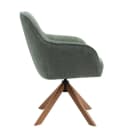 freiraum Armlehnstuhl Avola 2er-Set Waldgrün 360° drehbar Bild 4