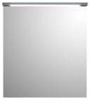 PREISBRECHER Badezimmerspiegelschrank Two LED mit Steckdose titan-grau/weiß Bild 3