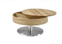 freiraum Couchtisch SUVA Asteiche furniert mit Stauraum Bild 3