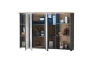 PREISBRECHER Badezimmerspiegelschrank Memphis Grau Artisan Eiche Bild 1