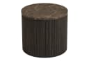 freiraum Beistelltisch Rota Dunkelbraun Marmor-Dekor MDF Bild 2