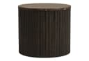 freiraum Beistelltisch Rota Dunkelbraun Marmor-Dekor MDF Bild 3