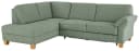 HOME AFFAIRE Ecksofa Borkum L-Form Grün-Grau Bild 1