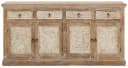 OTTO HOME Sideboard Malati Braun Massivholz Bild 1