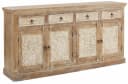 OTTO HOME Sideboard Malati Braun Massivholz Bild 2