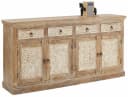 OTTO HOME Sideboard Malati Braun Massivholz Bild 4