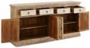 OTTO HOME Sideboard Malati Braun Massivholz Bild 5
