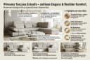 99rooms Ecksofa Toscana L-Form mit Bettfunktion Wintermoos Bild 4