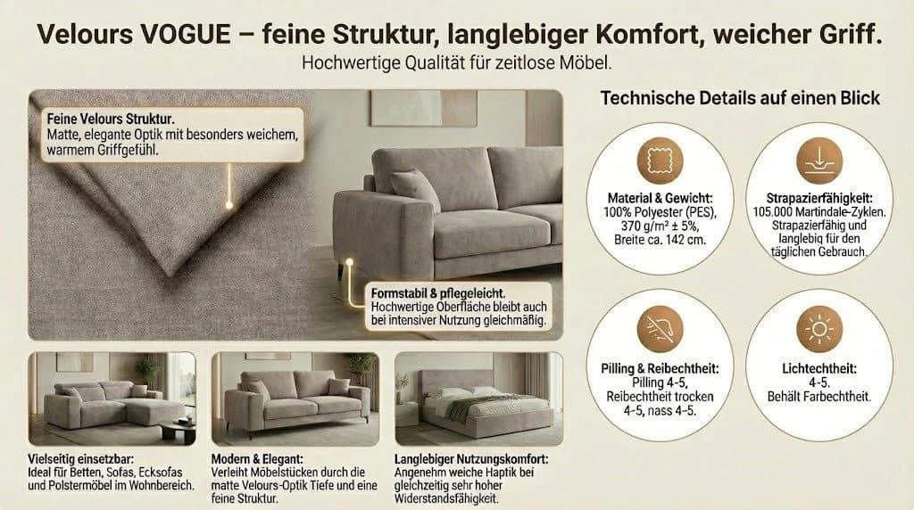 99rooms Ecksofa Toscana L-Form mit Bettfunktion Wintermoos - Bild 5