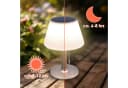 Spetebo Solar Tischlampe LED warmweiß 27 cm mit 3 Helligkeitsstufen Bild 4