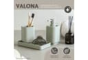 eluno Badaccessoire-Set VALONA 3tlg. Soft-Touch Salbei Bild 1