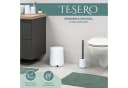 eluno Badaccessoire-Set TESERO 2tlg. Soft-Touch Weiß Bild 1