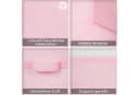 LuxusKollektion Faltbox Aufbewahrungswürfel Stoff Rosa 6er Set Bild 4
