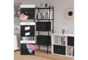 LuxusKollektion Faltbox 2er Set Schwarz mit Deckel und Griff Bild 3