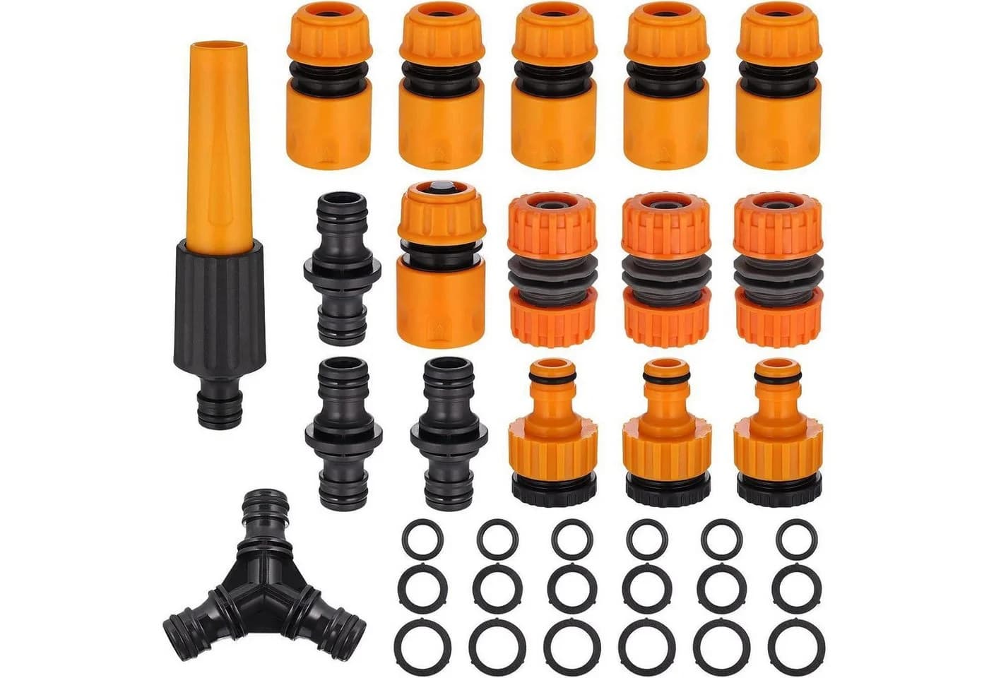 LuxusKollektion Schlauchverbinder Set 1/2 Zoll ABS Leckfrei - Bild 2