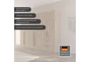 Rauch AVOLA Kleiderschrank Drehtürenschrank Alpinweiß Schwarz Bild 3