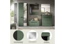 INOSIGN Garderoben-Set Rehat Garderobenkombination 255cm Basalt Grau Smoke Green Bild 3