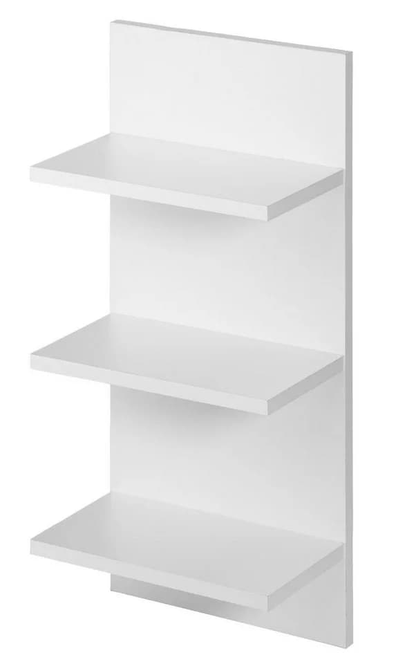 WELLTIME Regal Jaca Weiß 3 Ablageflächen Modern - Bild 2