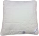 DREAMS Classic Seide Naturfaserkissen Weiß 80x80cm Baumwolle Polyester Bild 2