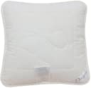 DREAMS Classic Seide Kissen Weiß 40x40cm Baumwolle Polyester Bild 2