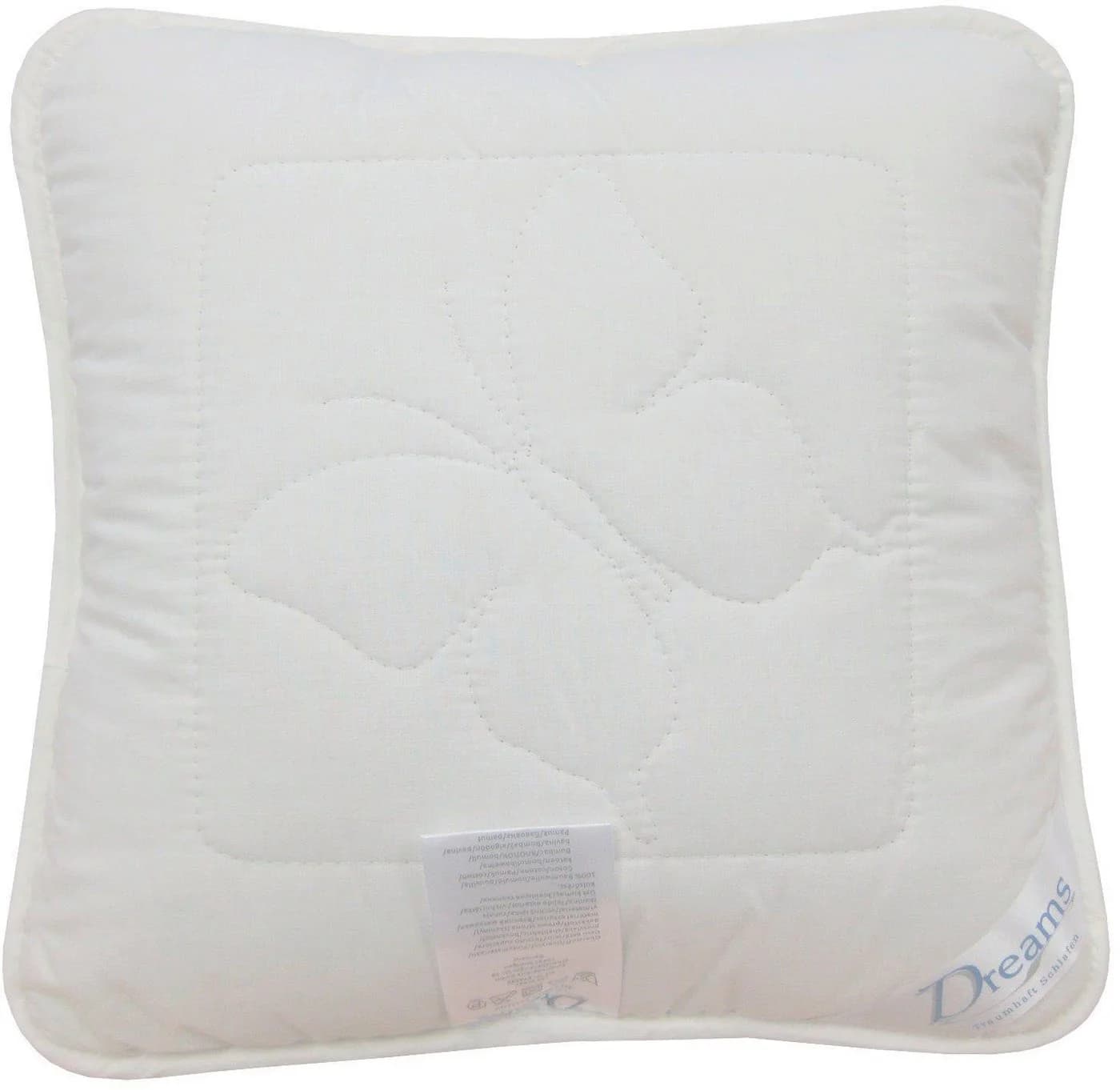DREAMS Classic Seide Kissen Weiß 40x40cm Baumwolle Polyester - Bild 2