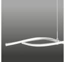 SellTec LED Pendelleuchte Welle Silber Dimmbar Memory Funktion Bild 5
