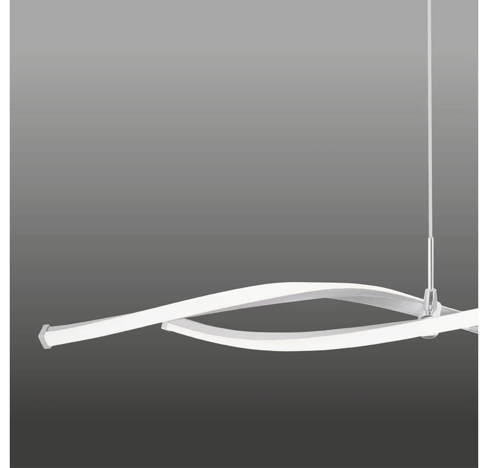 SellTec LED Pendelleuchte Welle Silber Dimmbar Memory Funktion - Bild 5