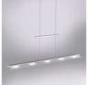 SellTec LED Pendelleuchte NELE 100 cm Stahl Dimmbar CCT Bild 5