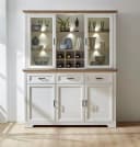 Vitrine INNOSTYLE Jasmin Weiß Eichefarben Modern Bild 2