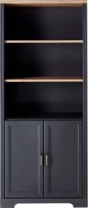 Aktenschrank INNOSTYLE Graphit mit Eiche Absetzung Bild 2