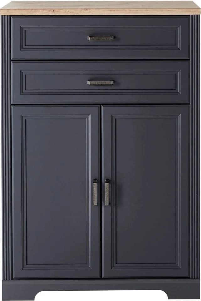 Aktenschrank INNOSTYLE Grau mit Soft-Close und FSC-Holzwerkstoff - Bild 2