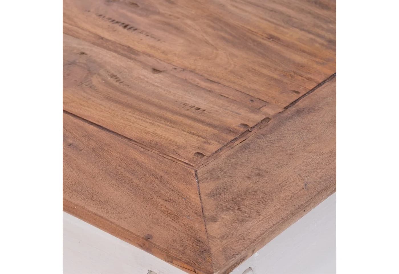 DESIGN DELIGHTS Couchtisch OPIUMTISCH EAST Altholz massiv Shabby Chic - Bild 5