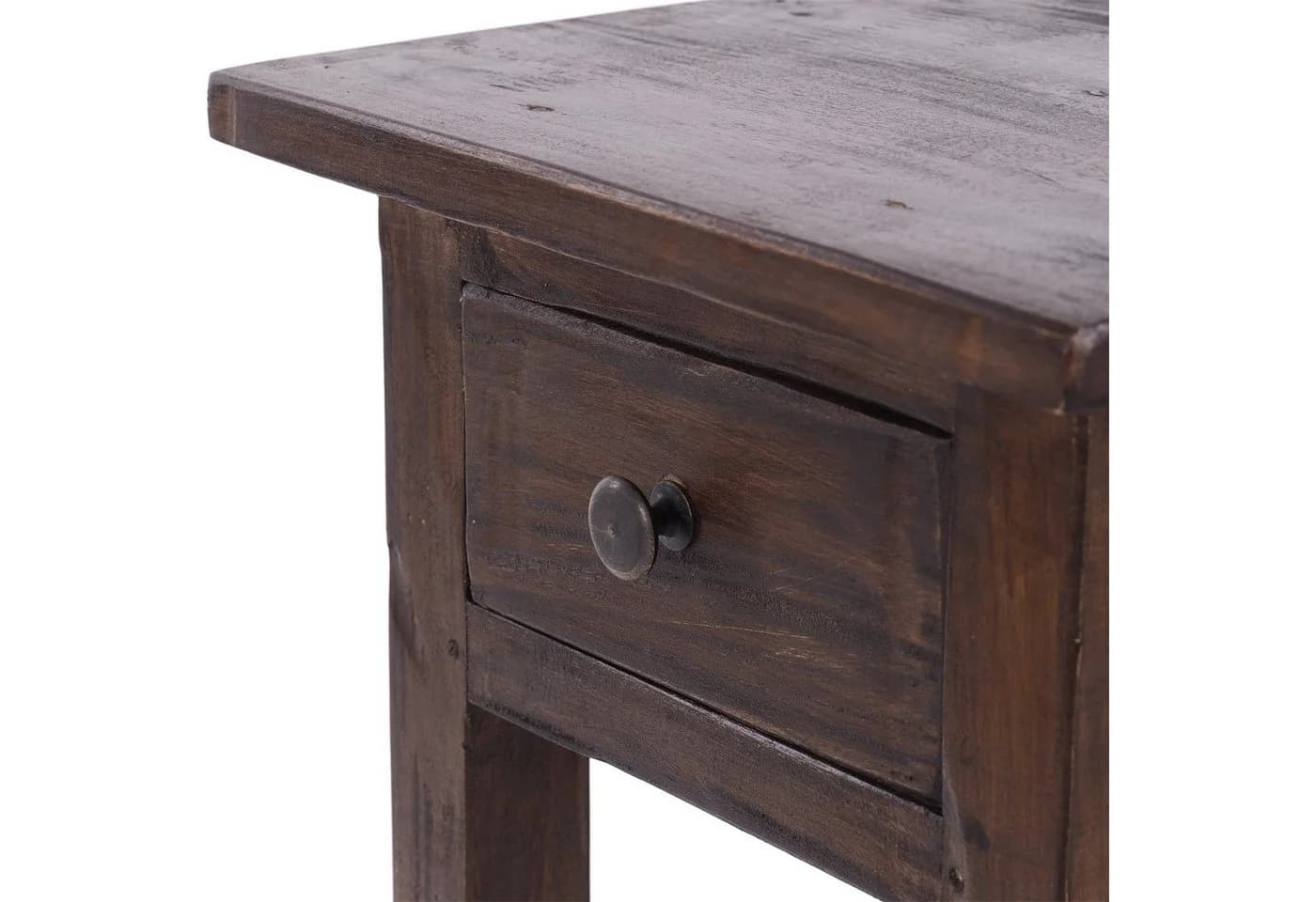 DESIGN DELIGHTS Telefontisch DRAWER 65 Altholz massiv Shabby - Bild 5