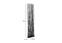 DESIGN DELIGHTS Paravent WAVE Weidenholz Raumteiler Bild 1