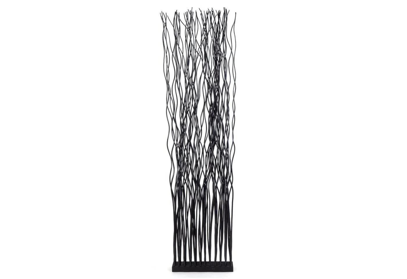 DESIGN DELIGHTS Paravent WAVE Weidenholz Raumteiler - Bild 2