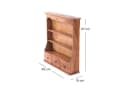 DESIGN DELIGHTS Wandregal Nelia Altholz 3 Schubladen Bild 1