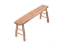 DESIGN DELIGHTS Sitzbank MALU 120 Massivholz Baumkante Bild 4