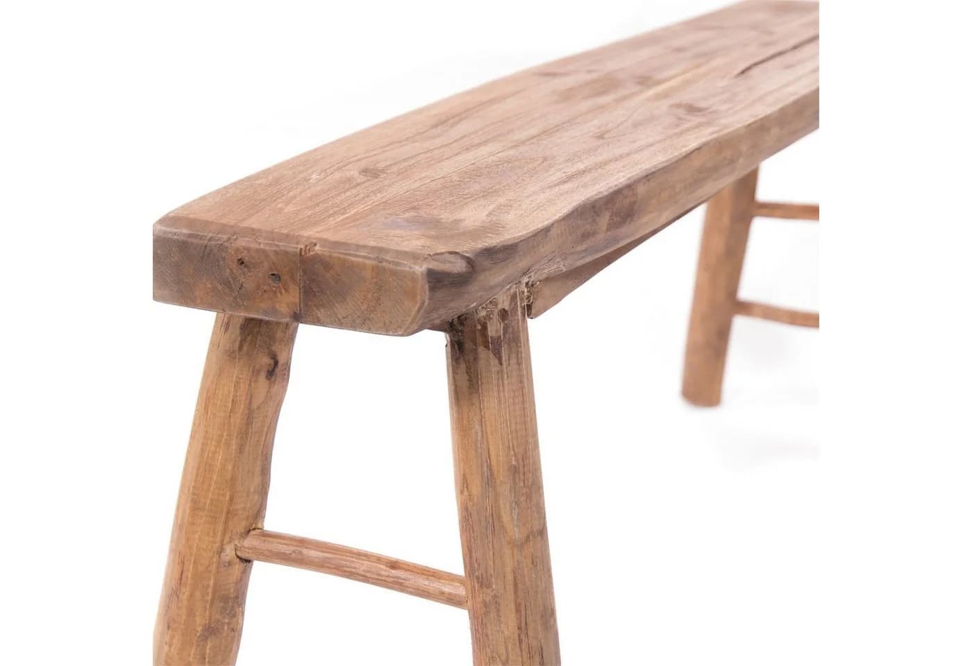 DESIGN DELIGHTS Sitzbank MALU 120 Massivholz Baumkante - Bild 5
