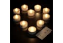 MONZANA LED-Teelichter, Flackereffekt, Fernbedienung, 10x Teelichter, 3,7 cm Bild 4