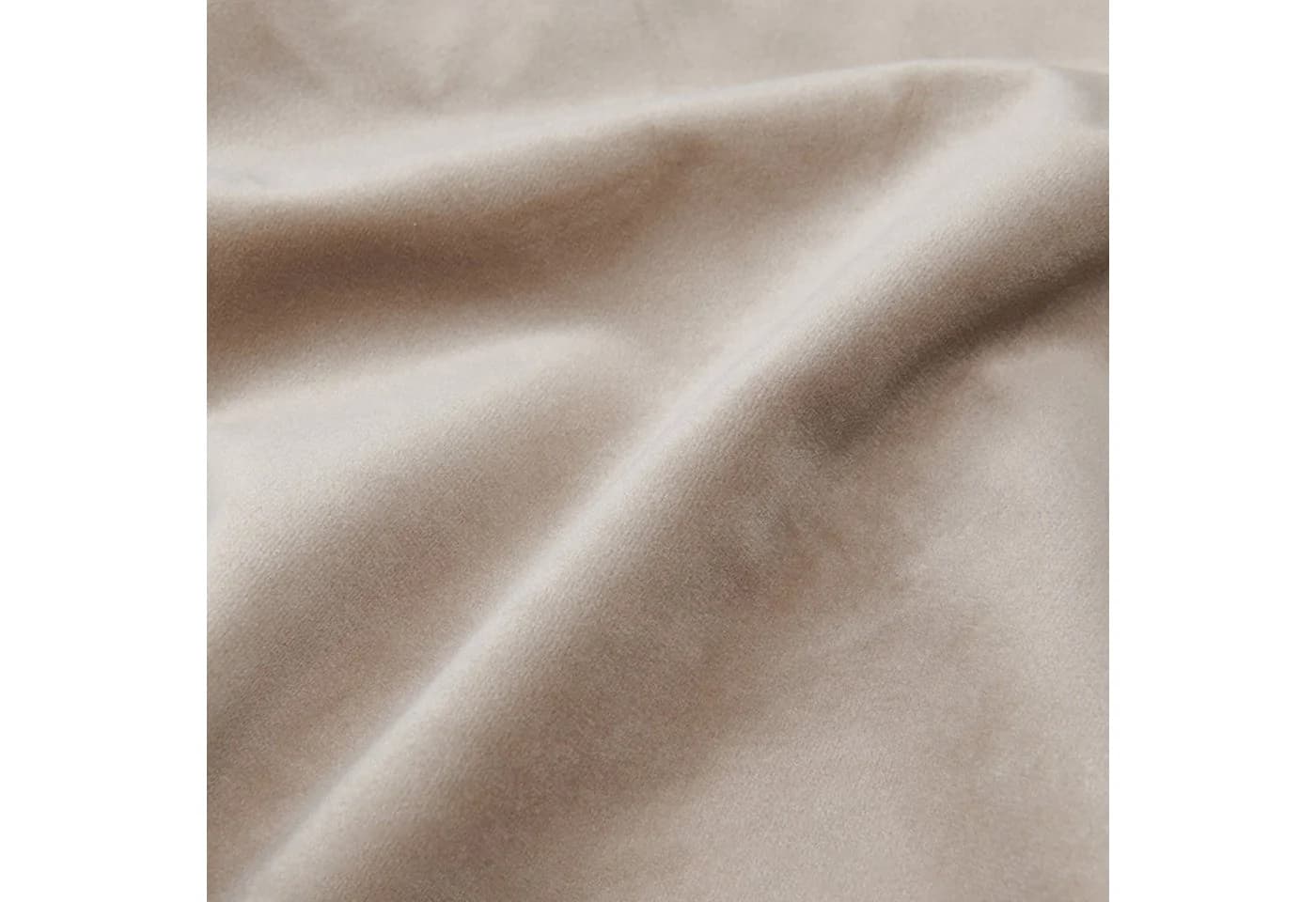 Duhome Loungesessel 439D Samt Polsterstuhl Gold Metallbeine Beige - Bild 5