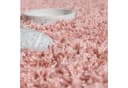 PACO HOME Teppich Twister 500 Pink Uni Hochflor Shaggy Bild 5