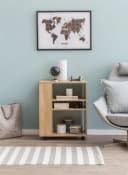 FINEBUY Standregal Weiß mit Rollen Modern Bild 4