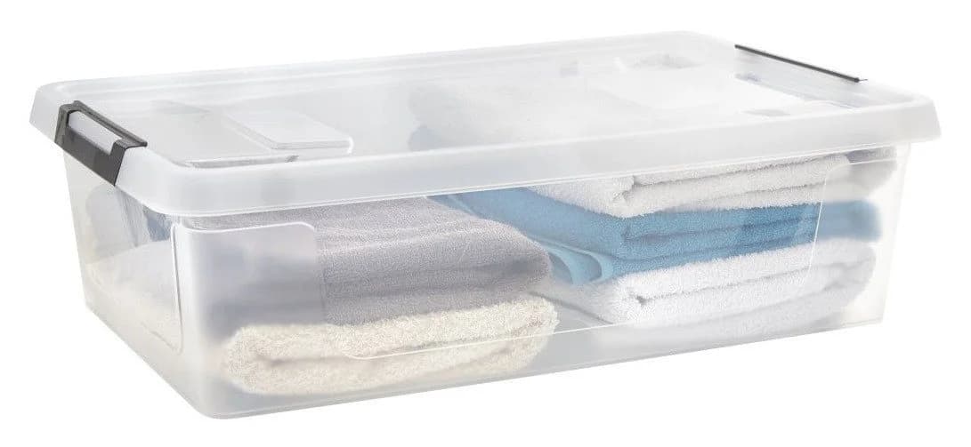 Gardissimo Aufbewahrungsbox 4er Set mit Deckel und Rollen - Bild 4