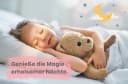 TiCAA Hausbett Kim mit Tüll Montessori Kiefer Massivholz Grau Bild 5