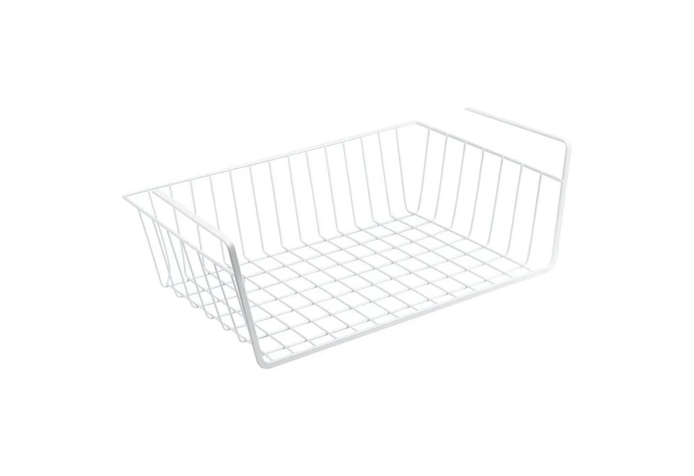 Wellgro Regaleinsatz 4er Set Schrankkörbe Weiß Metall - Bild 3