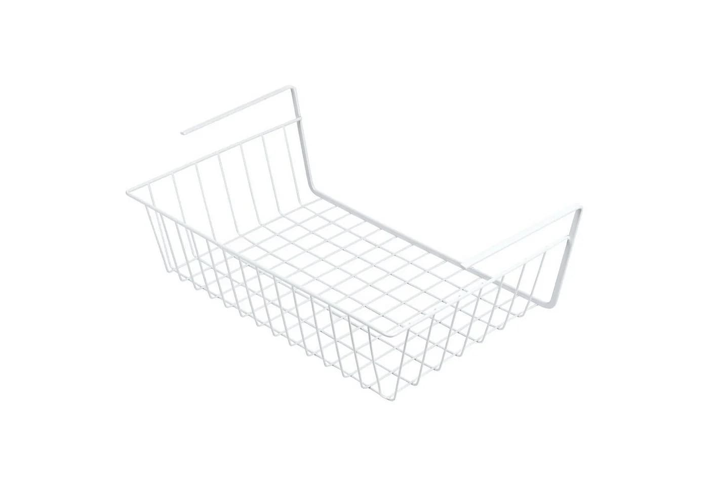 Wellgro Regaleinsatz 4er Set Schrankkörbe Weiß Metall - Bild 4