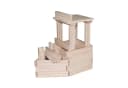 Wellgro Natur Holzbausteine Spielbausteine 350 St Kieferholz Bild 3