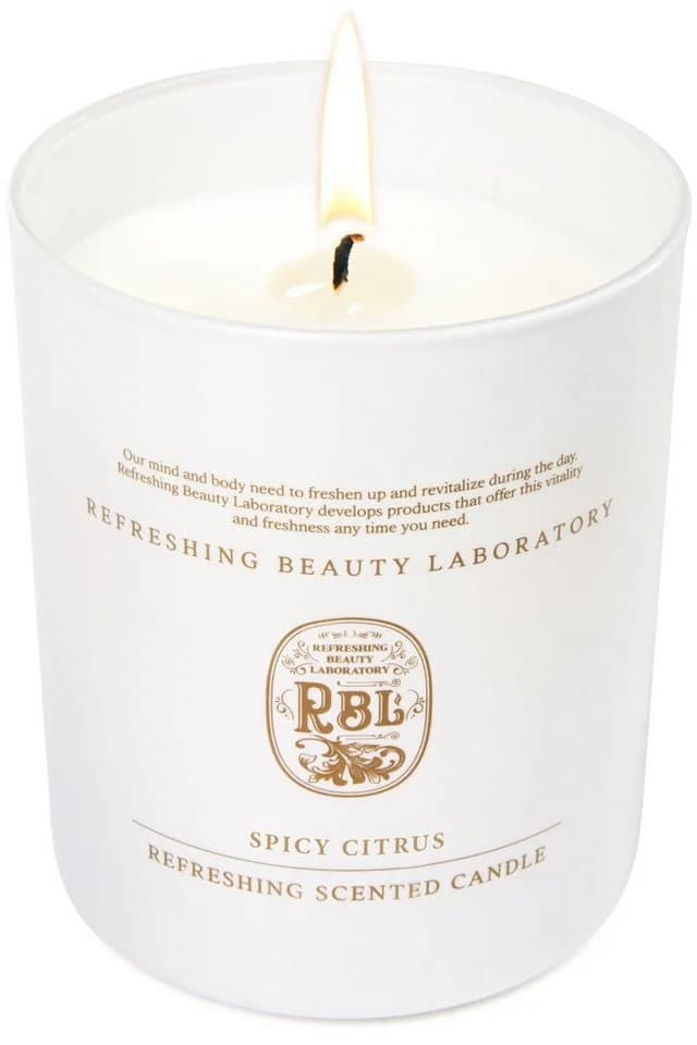 Rebul Kozmetik Duftkerze Spicy Citrus - 210 g Kerze in Geschenkbox - Bild 4