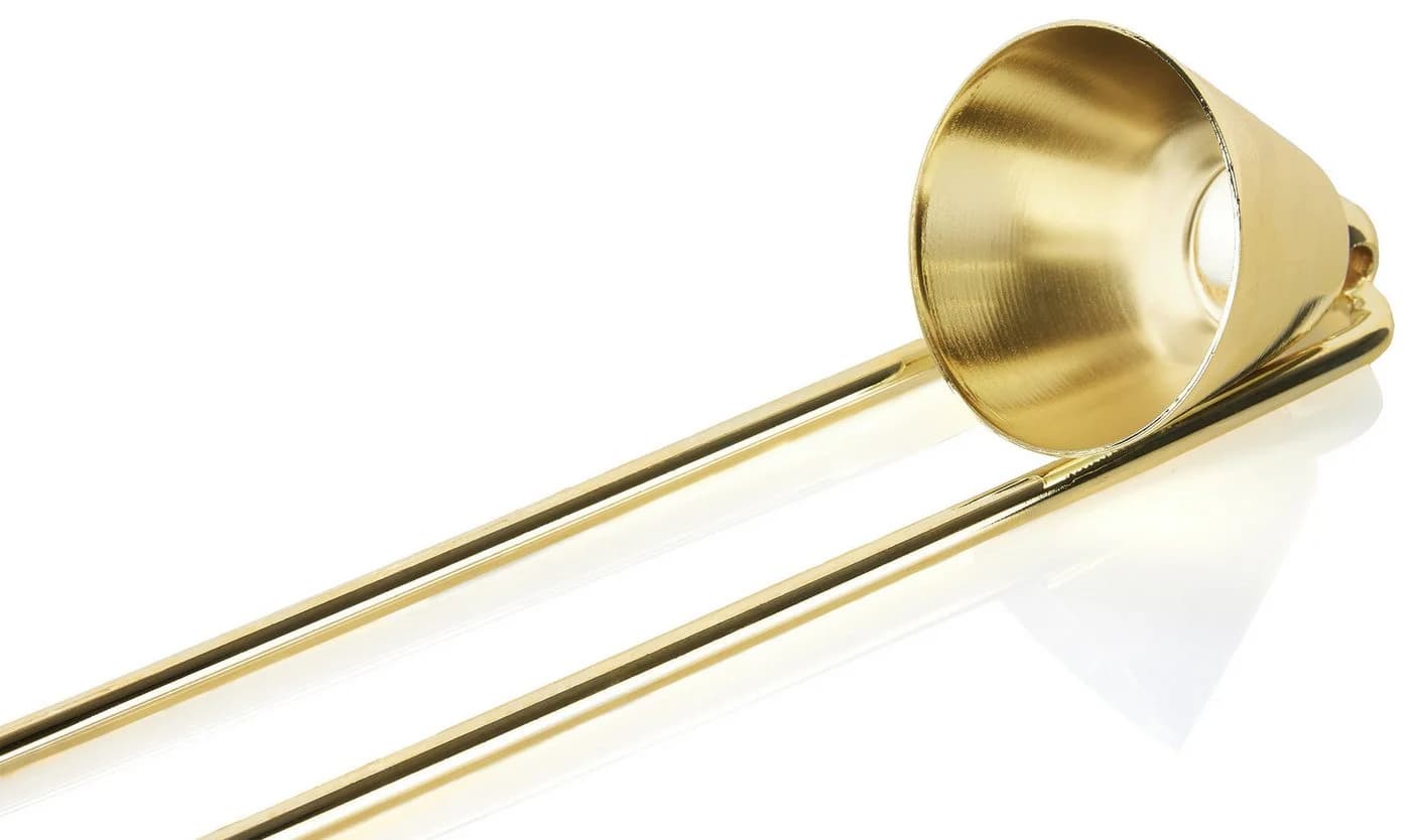 BRUBAKER Kerzenlöscher Gold 22 cm